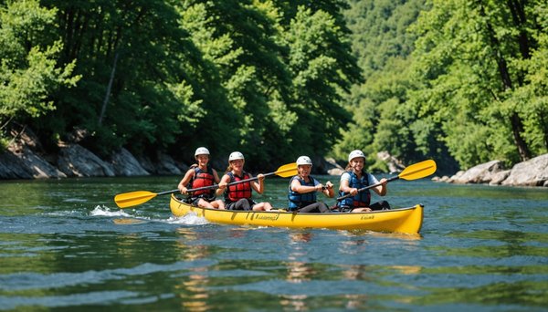 Découvrez les activités nautiques en ardèche avec face sud : canoë et kayak pour tous les aventuriers