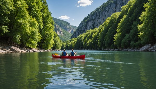 Les meilleures expériences de canoë et kayak en ardèche pour aventuriers