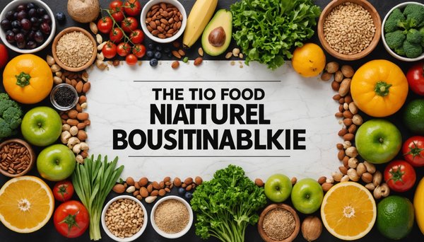 Les meilleurs aliments naturels à privilégier pour un régime sain et durable